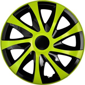 NRM | Puklice Drift Čierne lakované + ring 14" 4ks