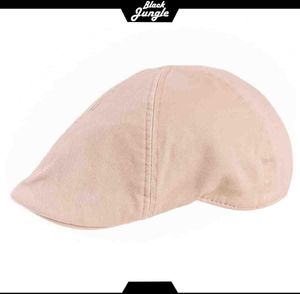 Black Jungle TAMPICO Baumwollkappe Baumwollmütze Baumwollcap Schiebermütze Mütze Freizeitcap Beige 58 cm