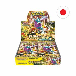 Pokémon Scarlet & Violet Wild Force Booster Display - Japanisch