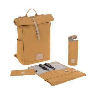 Přebalovací batoh Lässig Rolltop Backpack Curry