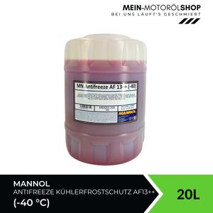 Mannol Antifreeze Kühlerfrostschutz AF13++ G13+ 20 Liter