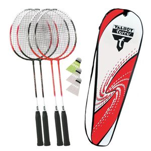 Talbot-Torro Badminton-Set 4-ATTACKER Set im Thermobag