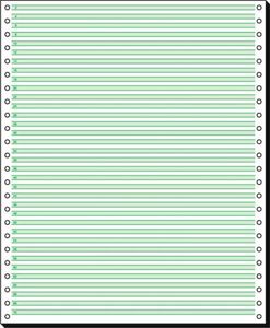 SIGEL 12251 DIN-Computerpapier / Endlospapier, 1fach, 12"x250 mm (A4 hoch), 2000 Blatt