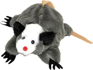 KERSA Kuschelmaus "Evi" Handpuppe 33cm – Handgefertigt & hochwertig