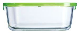 Luminarc ARC G8400 Keep ´n´ Box Dose mit Deckel, 16.9x16.9cm, 1.17 Liter, Glas, transparent, 1 Stück