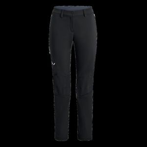 Salewa Puez Orval 2 Durastretch Wanderhose Damen wasserabweisende und warme Trekkinghose, Farbe:black out, Größe:Gr. 46/40