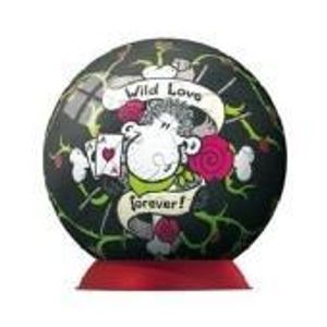 Ravensburger 09721 - sheepworld: Be wild! - 60 Teile Puzzleball