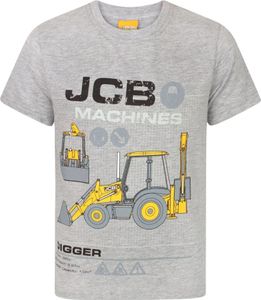 JCB - Detské tričko NS7641 (146-152) (škvrnitá sivá)