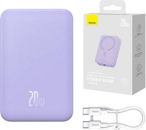 Baseus 20000mAh Powerbank 20W mit USB-C/USB-C-Kabel