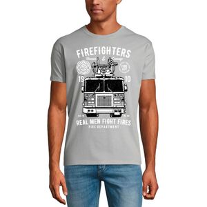 Herren Grafik T-Shirt Echte Männer bei der Feuerwehr 1910 - Ehre und Mut – Real Men Fire Fighters 1910 - Honour And Courage – Geschenk 114 Geburtstag