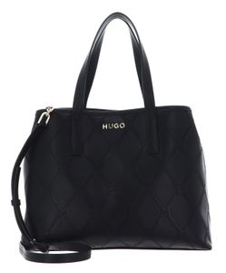 HUGO Handtasche Schultertasche Chris Satchel DMR Black schwarz