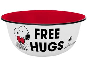 Müslischale Peanuts Free Hugs Emaille-Optik 600ml