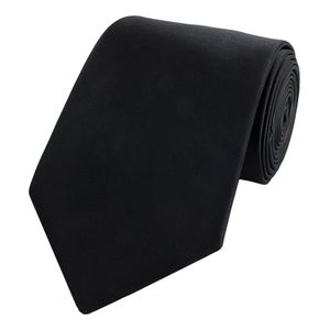 Fabio Farini Breite Krawatten und Schlips in Farbton Schwarz 8cm, Breite:8cm, Farbe:Umbra Black