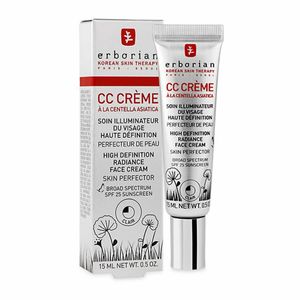 Erborian CC Cream, CC Creme, Frauen, normale Haut, Illuminating, Clair, Röhre