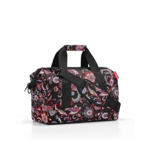 reisenthel allrounder M, cestovní taška, sportovní taška, taška přes rameno, Paisley Black, 18 L, MS7064