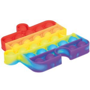 Bubble Pop Push Pop Toy  Rainbow Puzzleteil