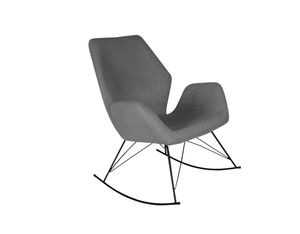Homexperts Schauckelstuhl Schwingsessel Victor gepolstert B 74 x H 94 x T 85 cm