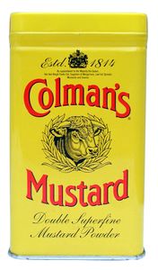 Colman Senf-Pulver aus England - 57g