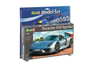 Revell Model Set Porsche 918 Spyder - Auto-Modellbausatz; 67026