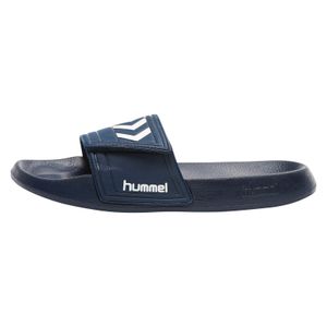 Hummel LARSEN SLIPPER VC - DRESS BLUE/WHITE - 46