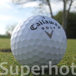 25 Callaway Superhot Lakeballs / Golfbälle - Qualität AAA / AA