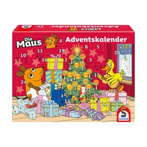 Schmidt Spiele Spielwaren Die Maus, Adventskalender Adventskalender zum Spielen Saison Adventskalender HK22 bapo243006