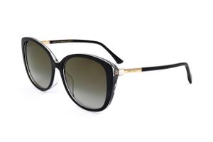 Jimmy Choo ALY/F/S AE2 BLACK GOLD GLITTER 57/17/ Damskie okulary przeciwsłoneczne