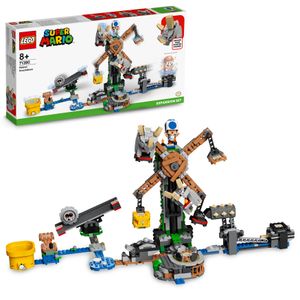 LEGO 71390 Super Mario Reznors Absturz – Erweiterungsset, baubares Kinderspielzeug zum Sammeln