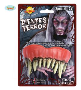 Halloween Zombie Zähne mit Thermoplast