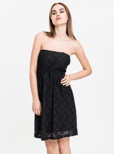Urban Classics - Ladies Laces Dress, TB922 black Sommerkleid Kleid Spitzenkleid Größe S