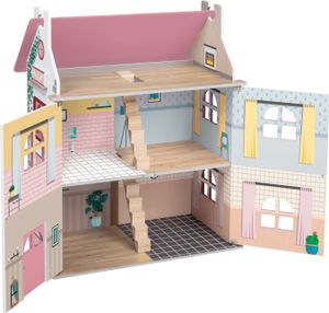 Kidland Holz Puppenhaus Cabinet rosa Kidland Holz Puppenhaus Cabinet rosa