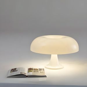 minimalistische LED Tischlampe, Nachttischlampe, Pilz Lampe – perfekt für Hotelschlafzimmer, Wohnzimmer, Nachttischdekoration, Retro Lampe