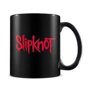 Slipknot - Kaffeebecher "Knot", Logo PM2164 (Einheitsgröße) (Schwarz/Rot)