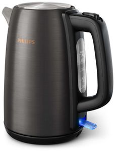 Philips Viva Collection HD9352/30, 1,7 l, 2200 W, Titan, Edelstahl, Wasserstandsanzeige, Drahtlos