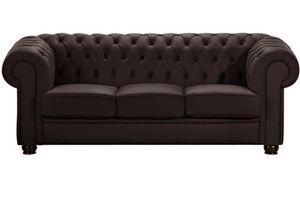 Max Winzer Chandler Sofa 3-Sitzer - Farbe: braun - Maße: 200 cm x 98 cm x 76 cm; 2884-3100-2070101-F07