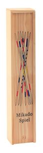 Přírodní hry Mikado bamboo, Mikado tyčinky, rodinná hra, dovednostní hra, od 5 let, D 26 cm, 61413057