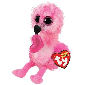 Ty  Beanie Boo's Dainty Heart Flamingo 15cm