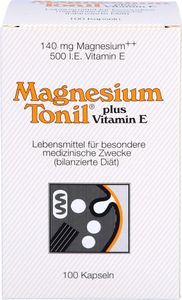 Hořčík Tonil plus vitamin E, 100 kapslí