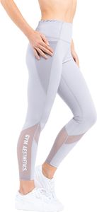 Trainingsleggings mit Mesh-Einsätzen für Damen