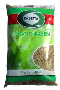 Rasetta Rasensaatgut Schattenrasen 1 kg, für ca. 40 m²