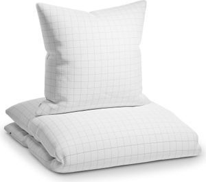 Sleepwise Bettwäsche 135x200 cm, Microfaser Bettwäsche  Getestet, Weicher Winter- und Sommer Bettbezug, Antistatisch & Atmungsaktiv, Allergiker Duvet Cover Bügelfrei, 1 Bett- und 1 Kissenbezug