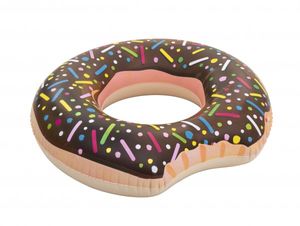 Koło do pływania Donut 107 cm brązowe