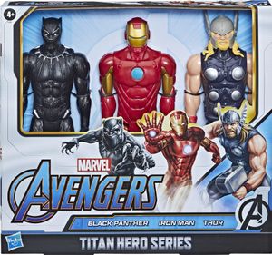 Hasbro F5291 - Marvel Avengers - Titan Heroes Actionsfiguren - Set