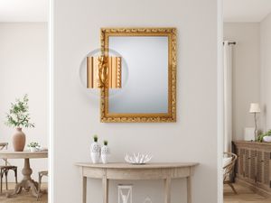 Mirrors & More Tanja Rahmenspiegel Gold - 55 x 70cm
