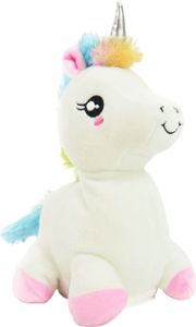 Kögler Labertier Einhorn Snowflake weiß mit Sprachfunktion 20 cm