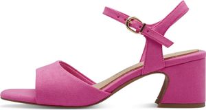 MARCO TOZZI Damen Sandale elegante Optik Schnalle 2-28335-42, Größe:40 EU, Farbe:Pink