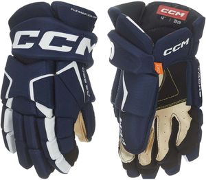 CCM Tacks AS 580 SR 14 Navy/White Eishockey-Handschuhe