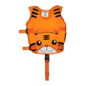 Kinder-Schwimmweste Waimea Tiger, orange, Größe S, 15-19 kg.