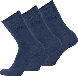 pánske ponožky camel active, 3-pack - Základné ponožky, organická bavlna, indigová škvrnitá 39-42