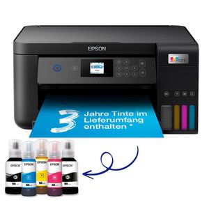 EPSON EcoTank ET-2850 3 in 1 Tintenstrahl-Multifunktionsdrucker schwarz